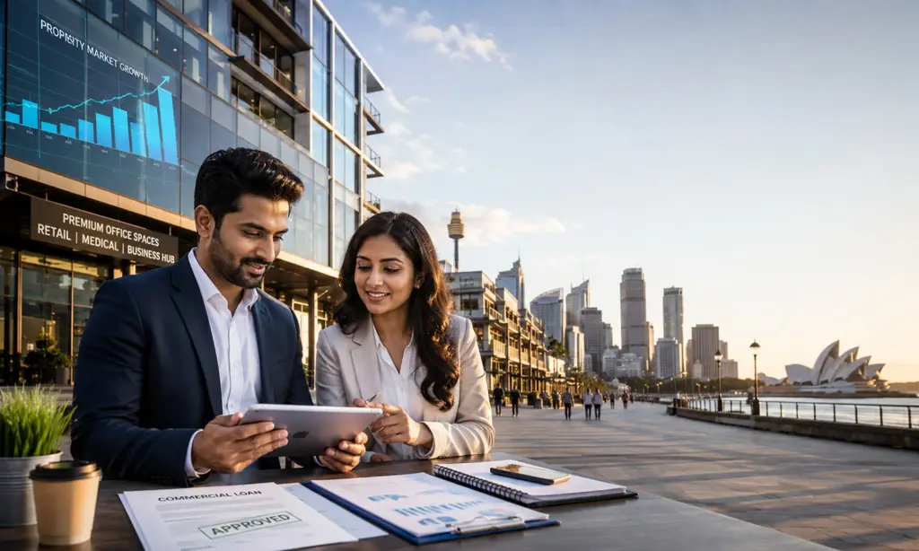 Investors exploring commercial loans for investment property to grow real estate portfolios in Australia