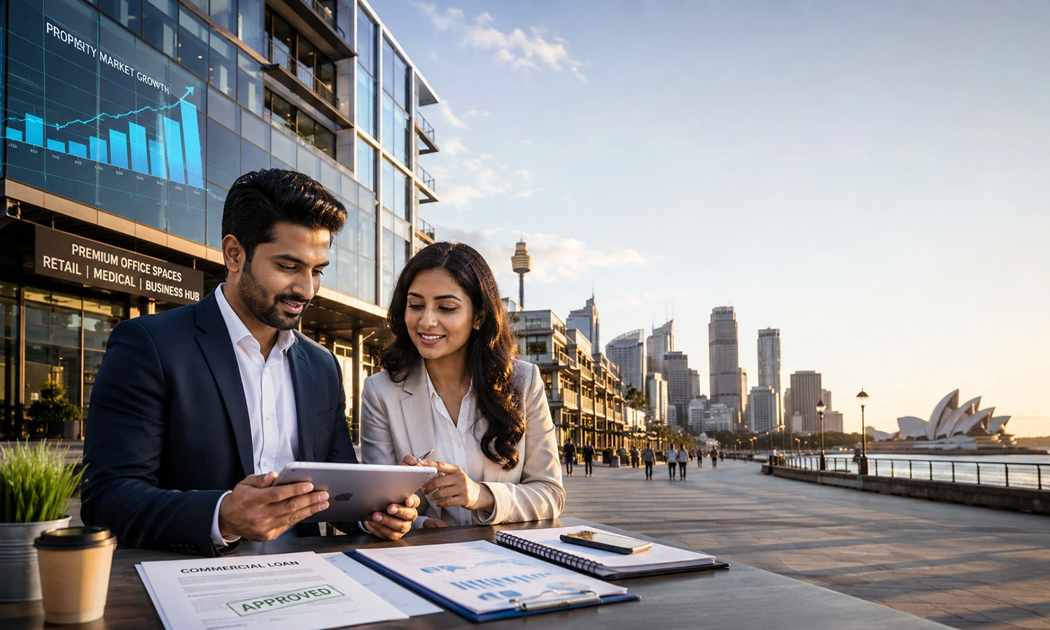 Investors exploring commercial loans for investment property to grow real estate portfolios in Australia